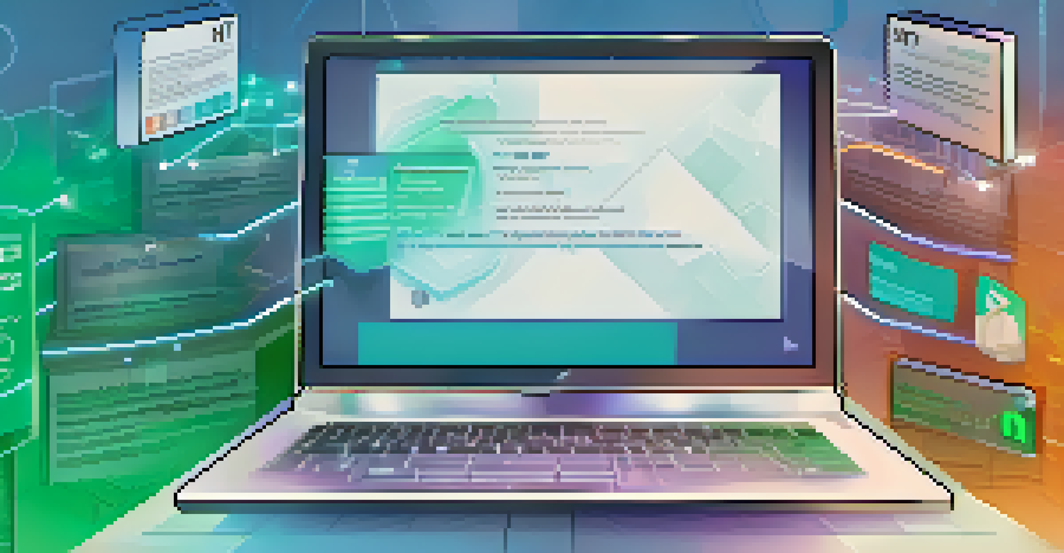 A digital artwork showing a diploma and various NFTs representing educational achievements, overlaid with a blockchain network graphic.