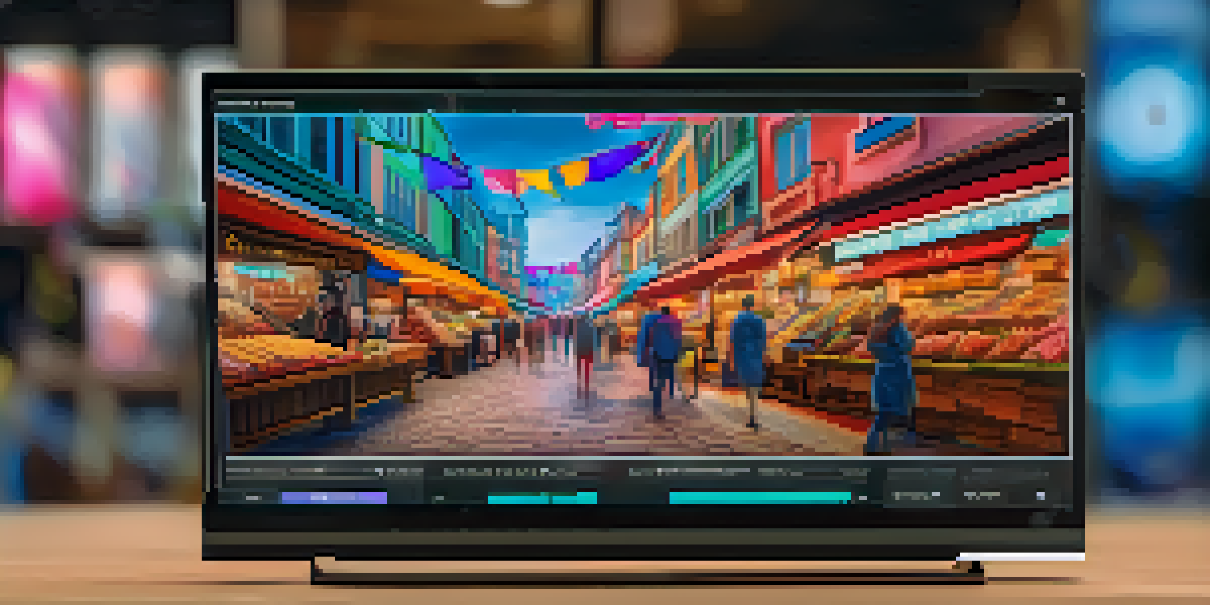 A close-up of a digital collectible NFT displayed on a marketplace interface, showcasing vibrant colors and intricate details.
