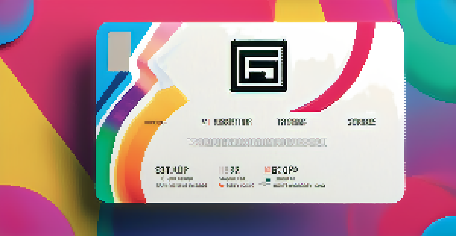 A sleek digital badge representing a fitness brand's NFT membership card, designed with vibrant colors and featuring icons related to fitness.