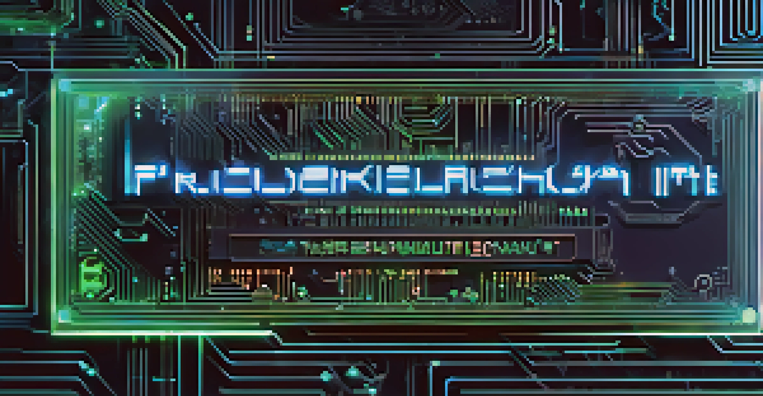 A close-up view of a blockchain interface displaying a glowing digital certificate of authenticity for an NFT.