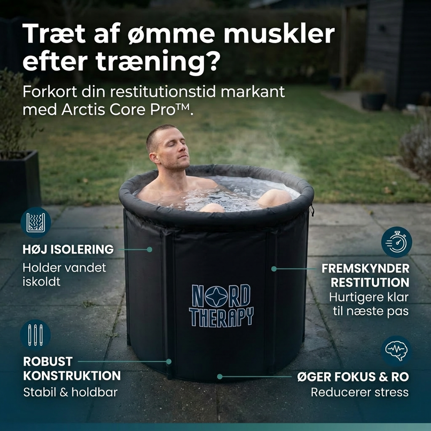 NordTherapy ad features static ad case eksempel