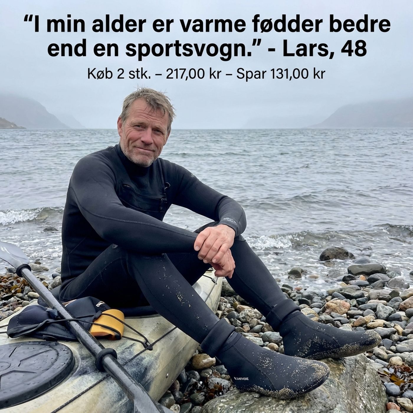 Neopren Badesko Ads static ad case eksempel