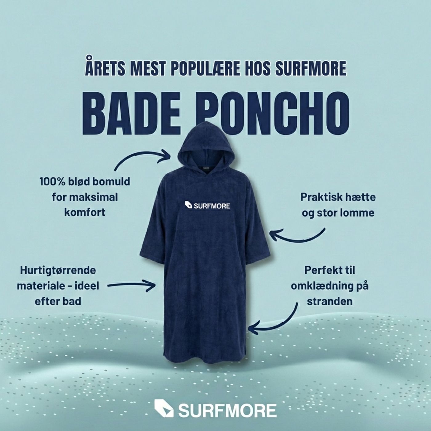 Badeponcho Ads static ad case eksempel