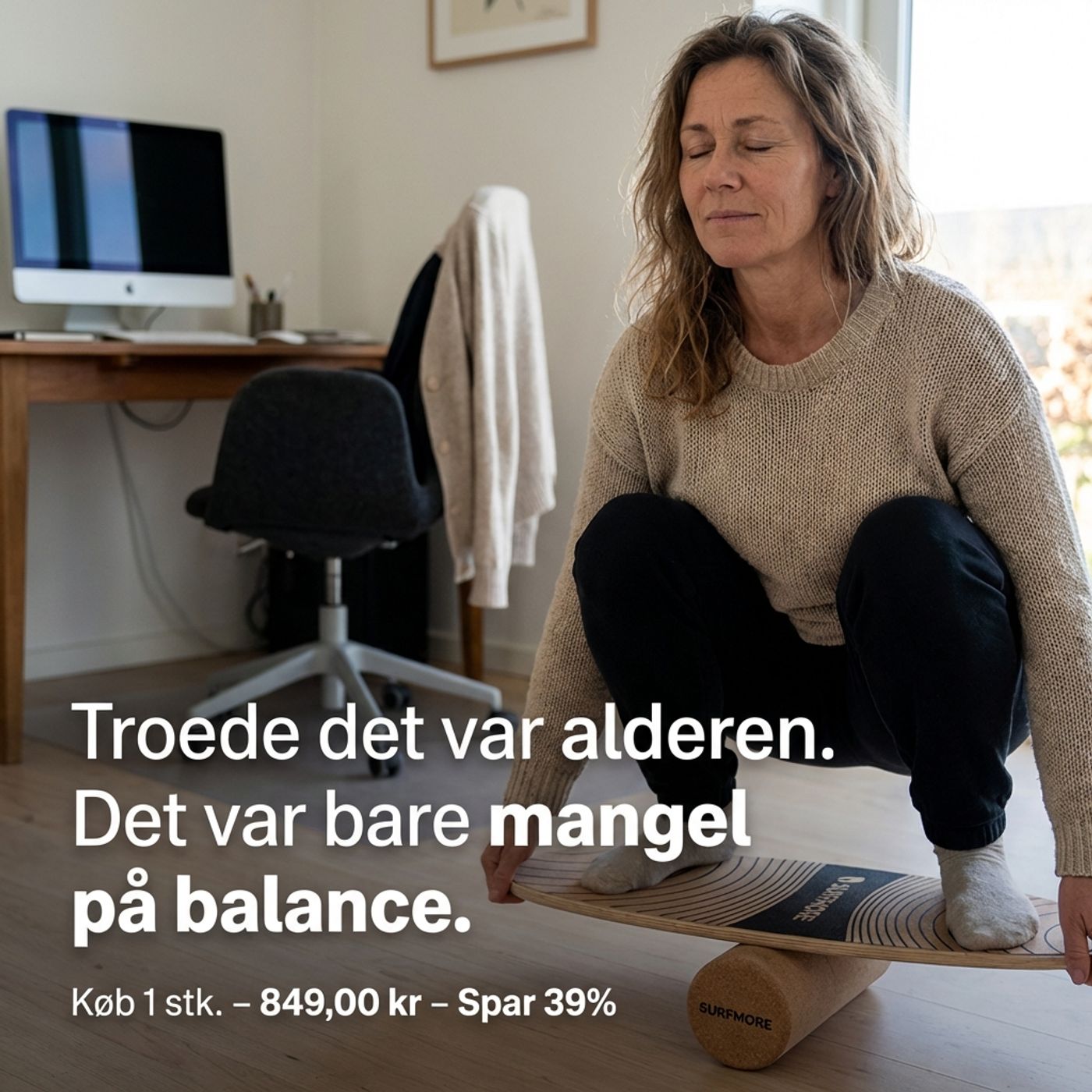 Balanceboard Ads static ad case eksempel
