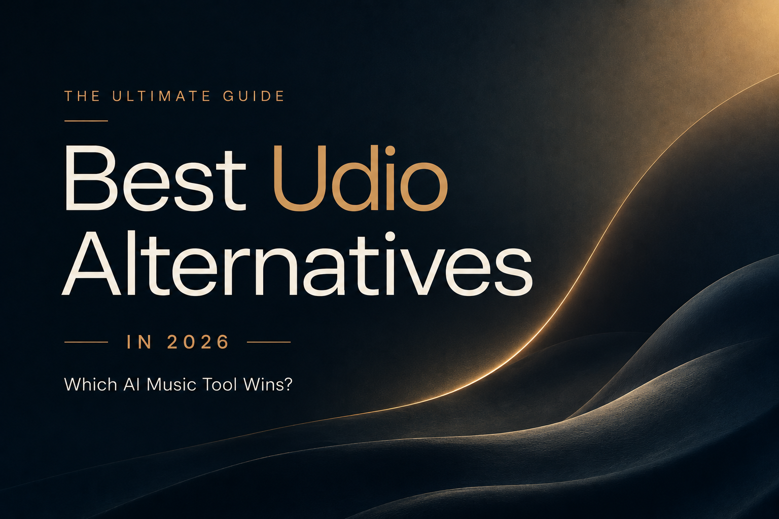 best udio alternatives