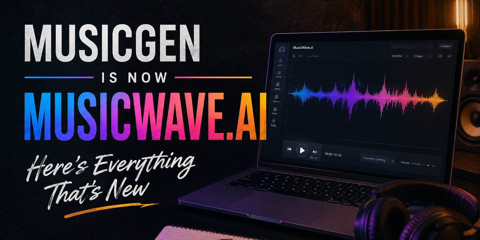 MusicWave.ai Launch - 9 New AI Music Tools