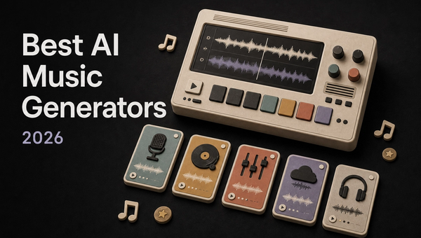 12 Best AI Music Generators in 2026 (Priced, Licensed, and Ranked)