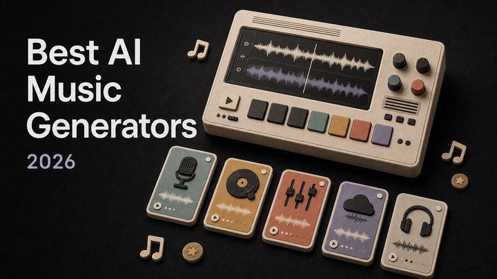 12 Best AI Music Generators in 2026 (Priced, Licensed, and Ranked)