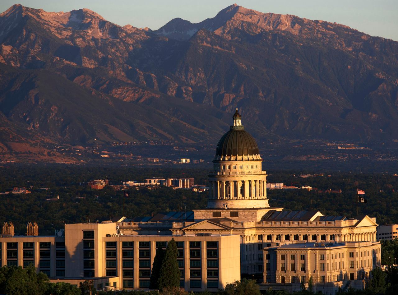 Salt Lake City, Utah Capitol Building