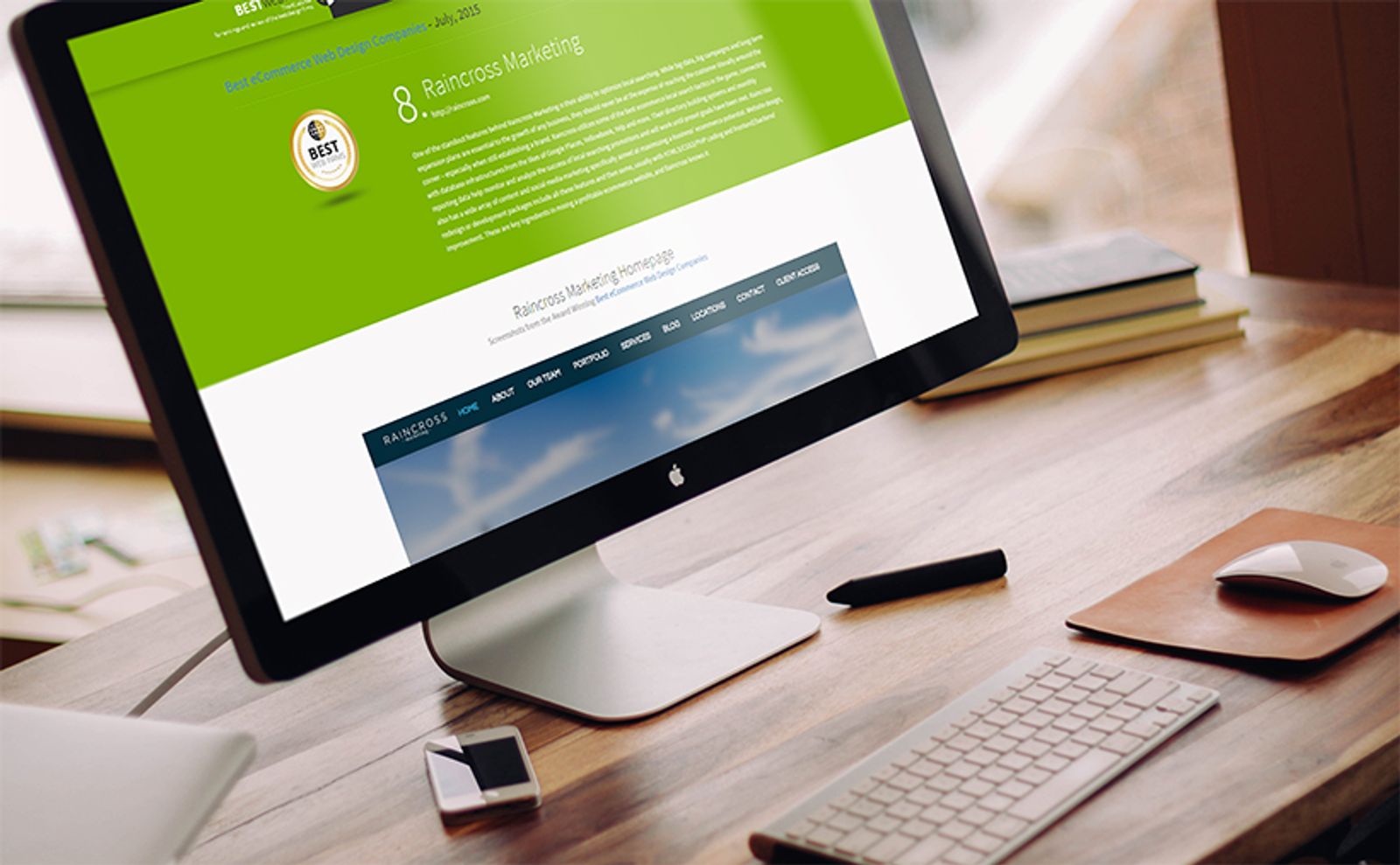 Raincross Awarded As One Of The Best E-Commerce Web Design Companies