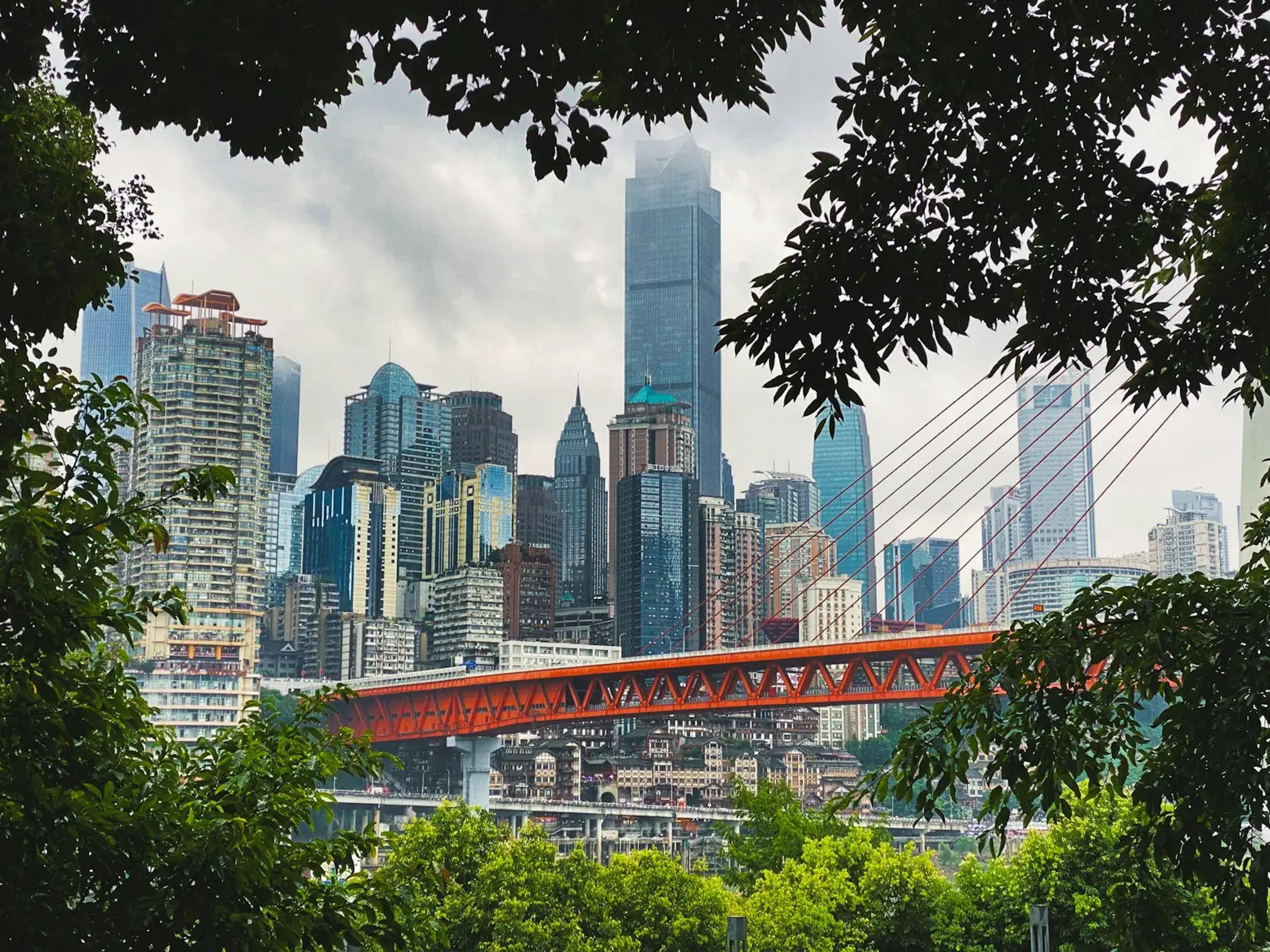 Kota Chongqing, titik awal paket Mt. Jinfo