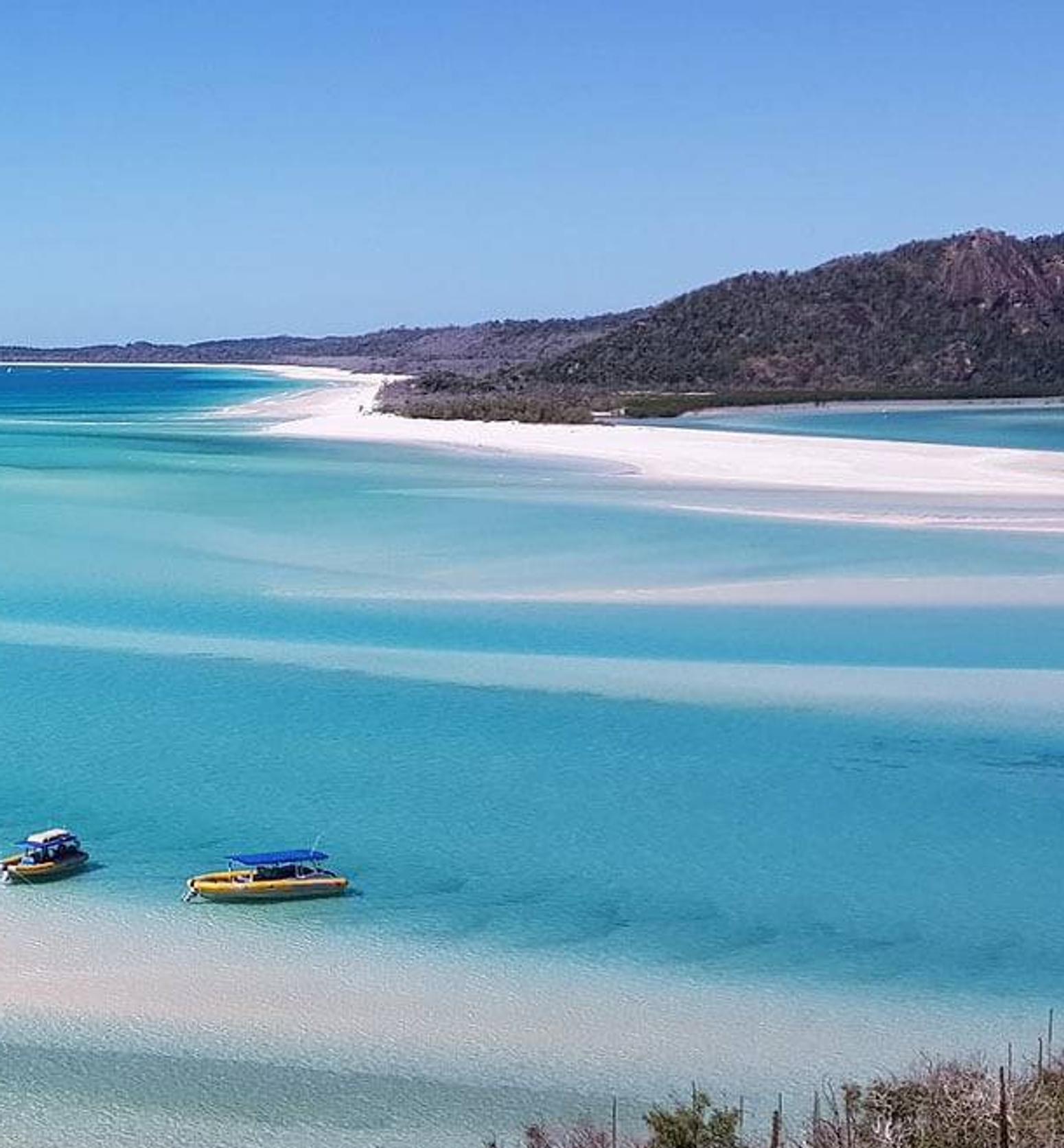 Ein Bild von einem exotischen Strand