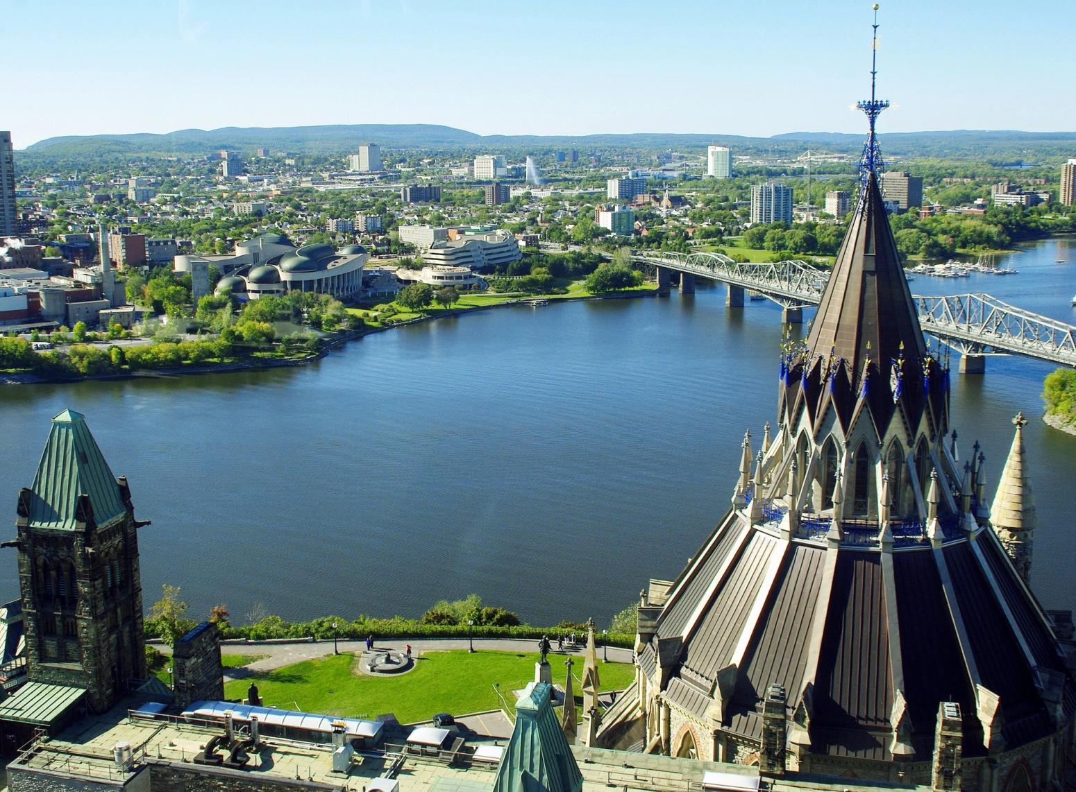 wasser ausblick über ottawa