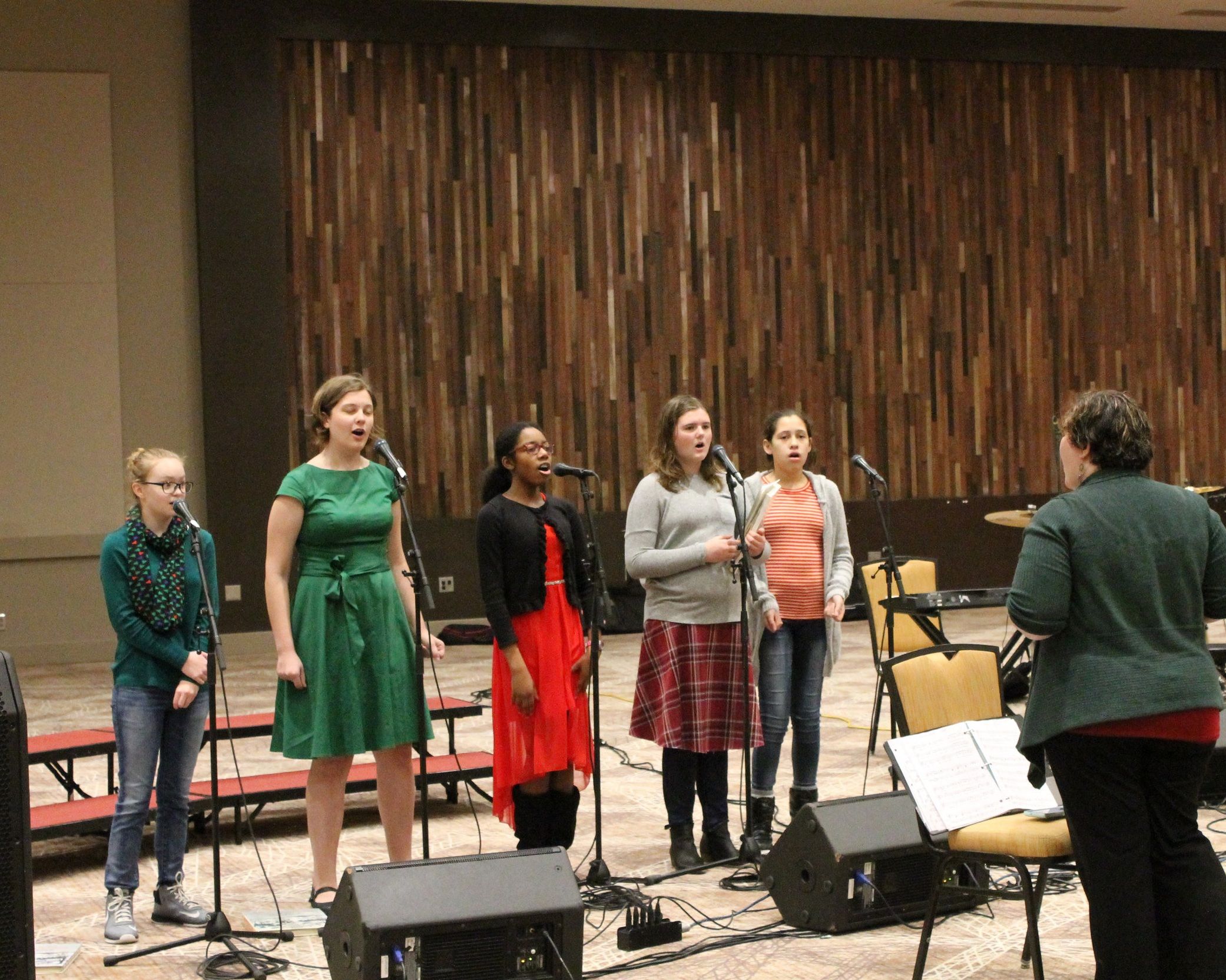 Winston-Salesm Christian School music choir