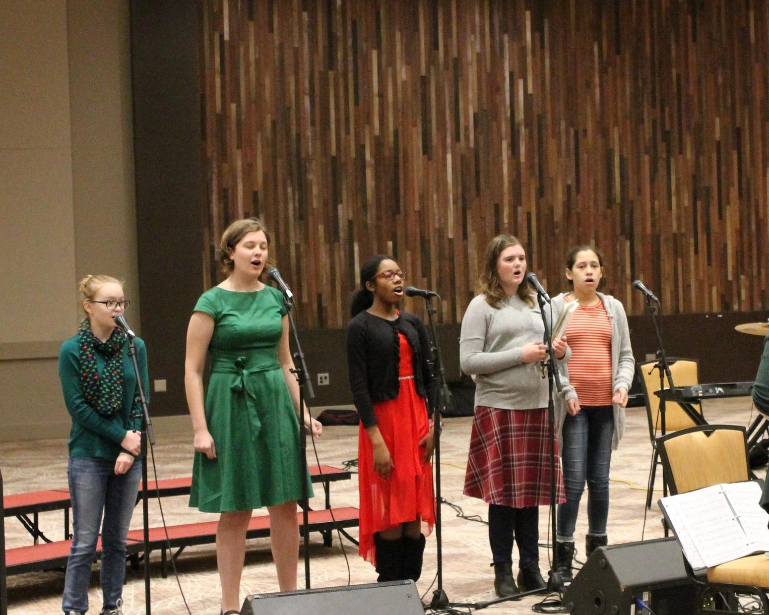 Winston-Salesm Christian School music choir