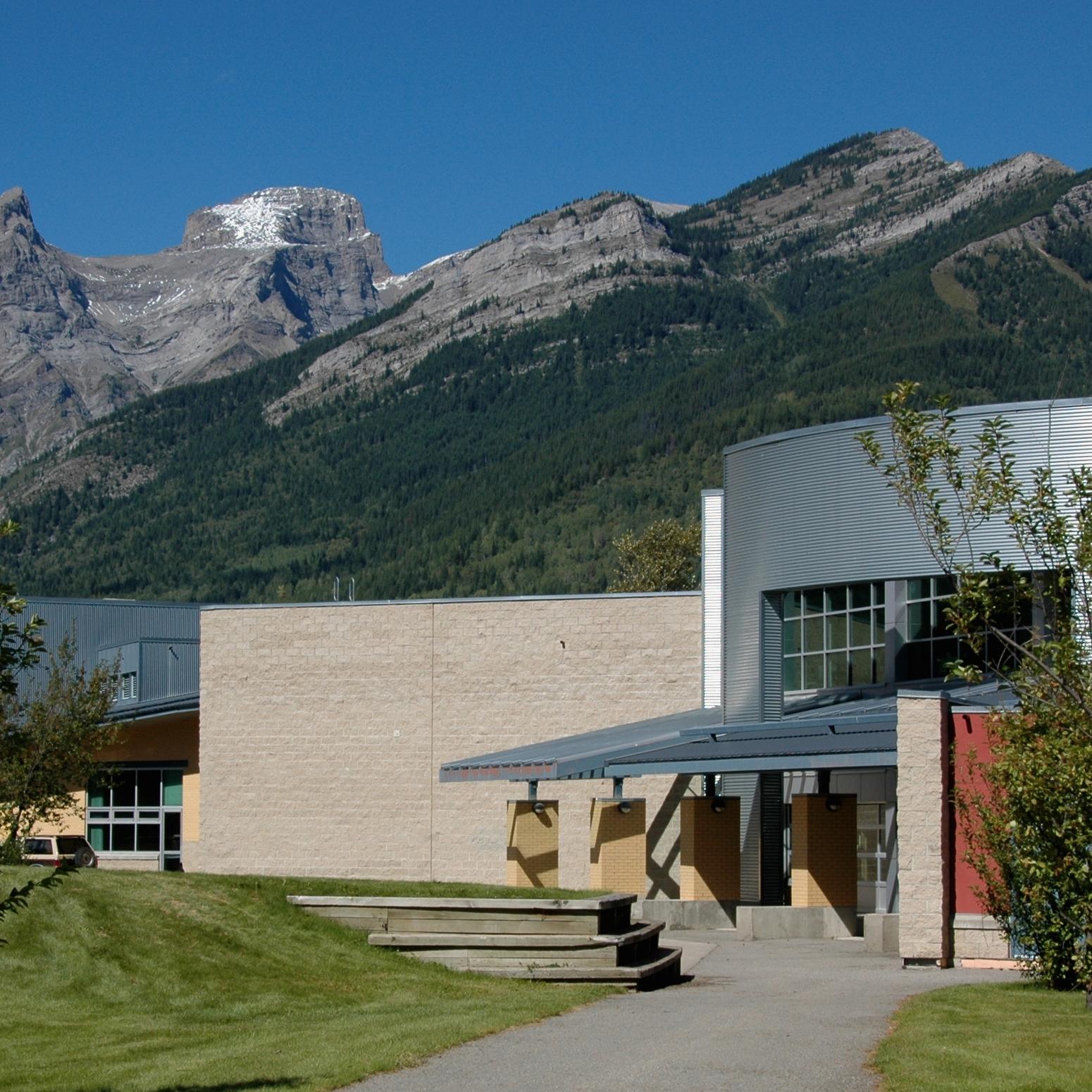 Fernie Secondary School Canadian Rockies British Columbia