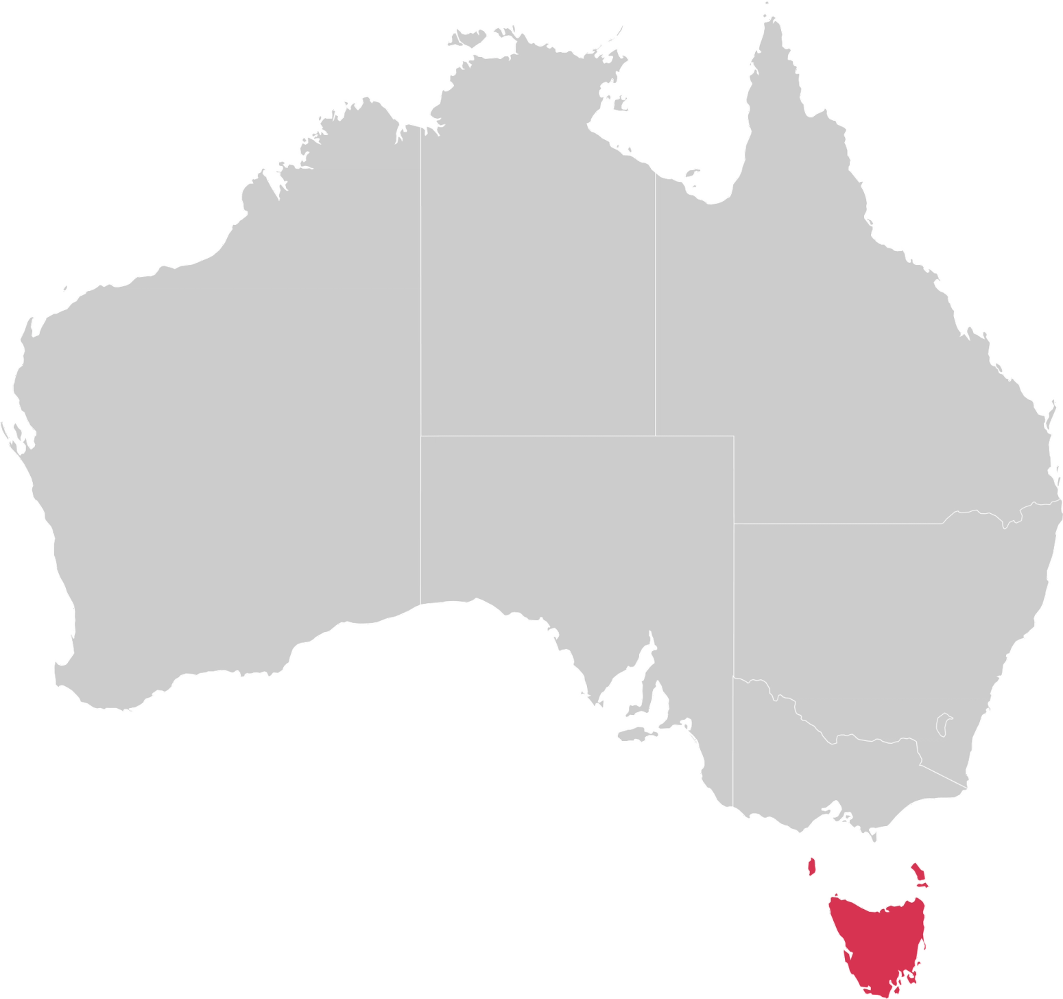 Tasmanien Location