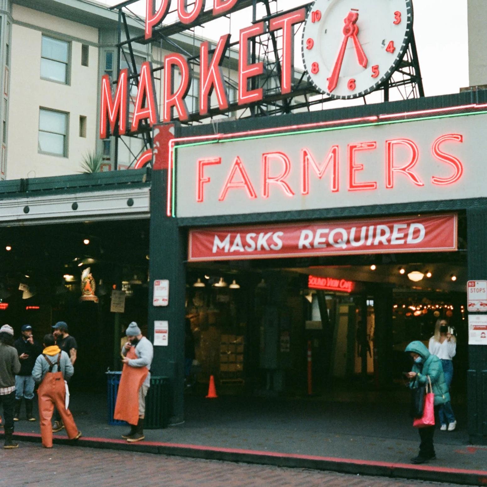 Public Market in der Innenstadt von Seattle