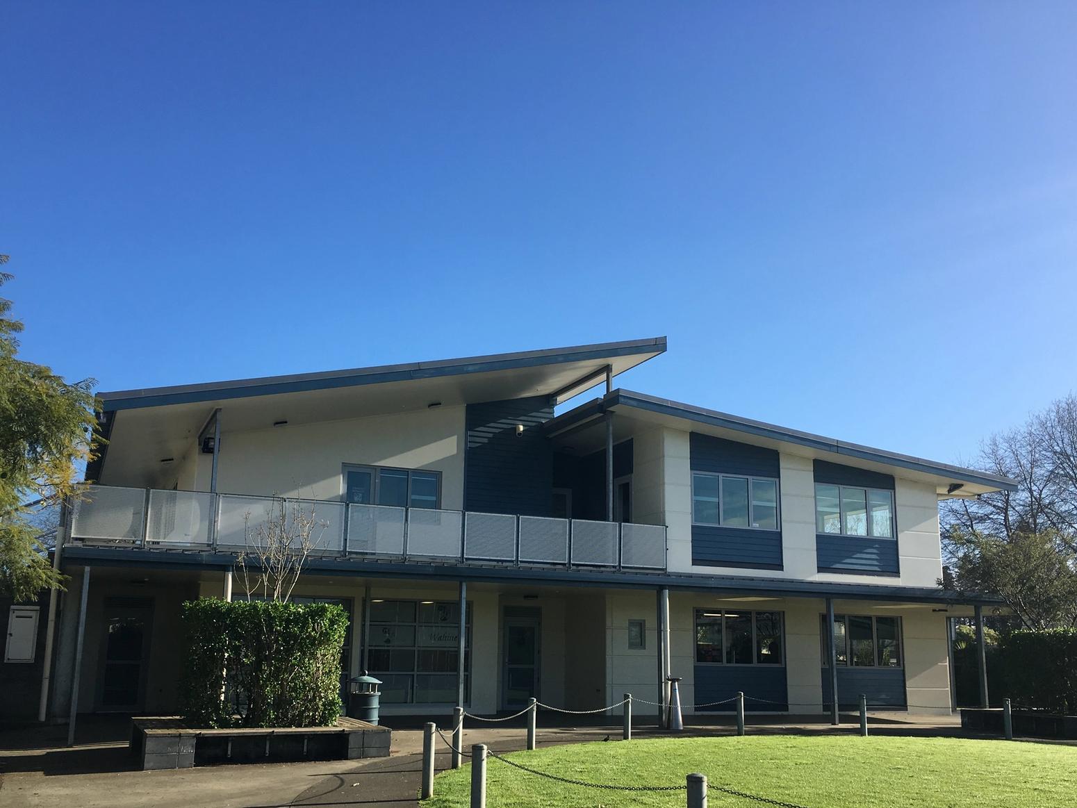 Kerikeri High School Schulgebäude Außenansicht Bay of Islands Neuseeland