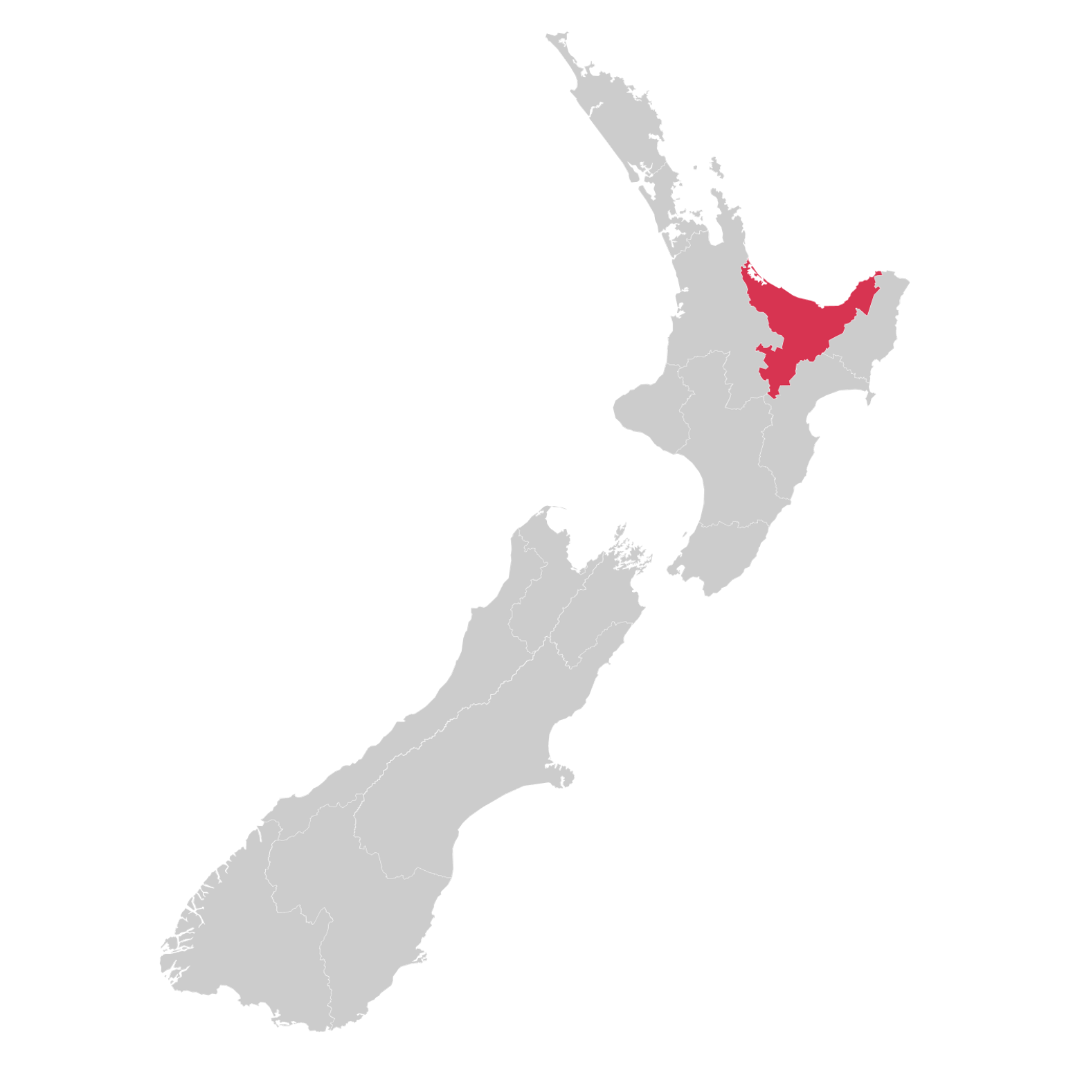 Bay of Plenty Location