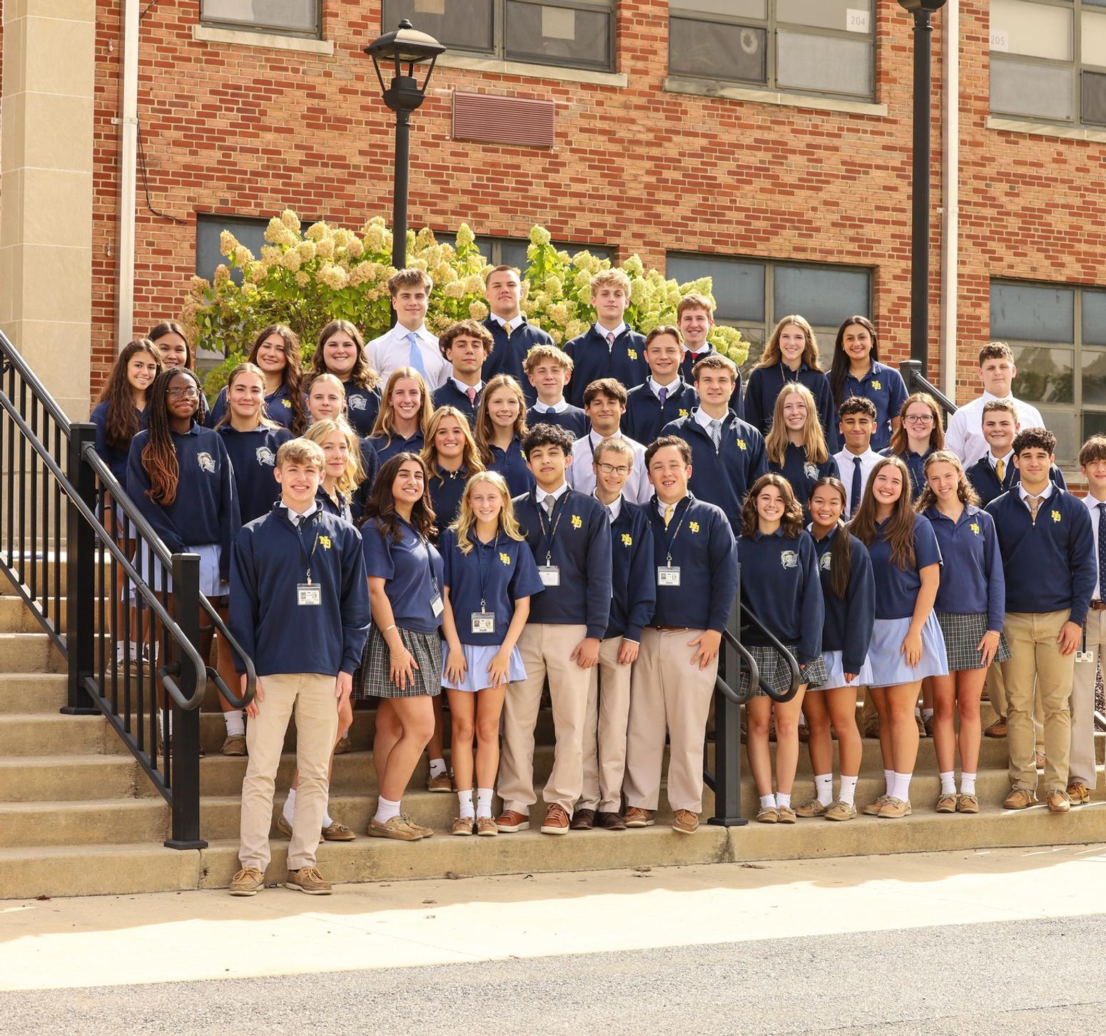 Notre Dame High School students