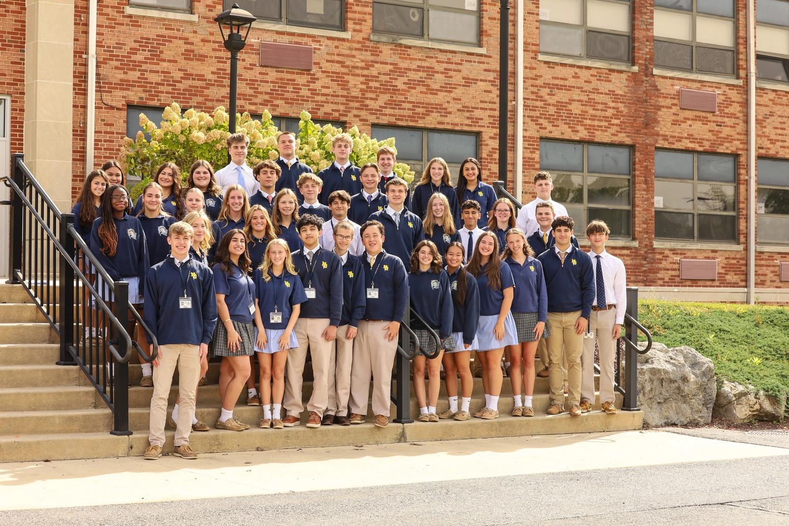Notre Dame High School students