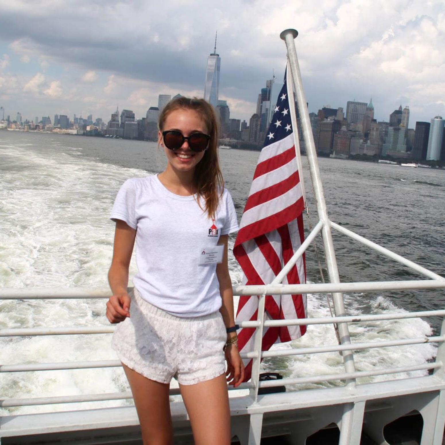 Anna-Valentina in New York