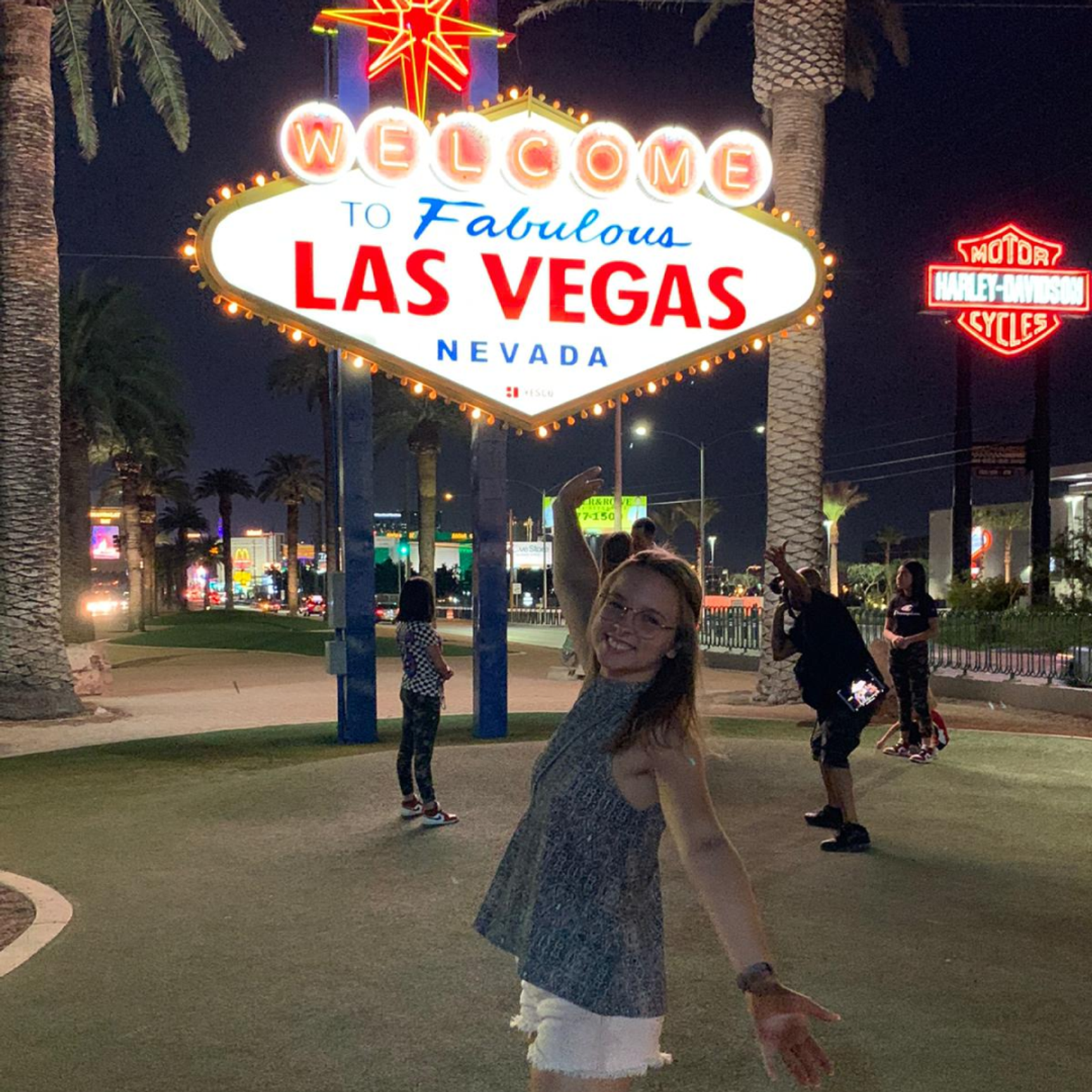 Vegas Ortsschild
