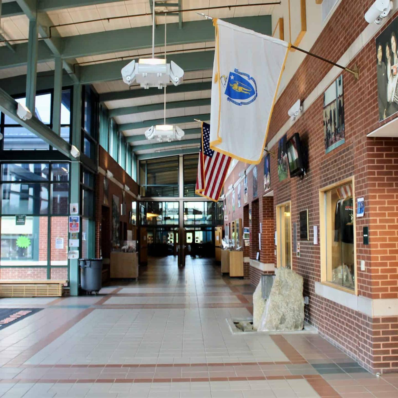 Hopkinton High School Massachusetts Foyer