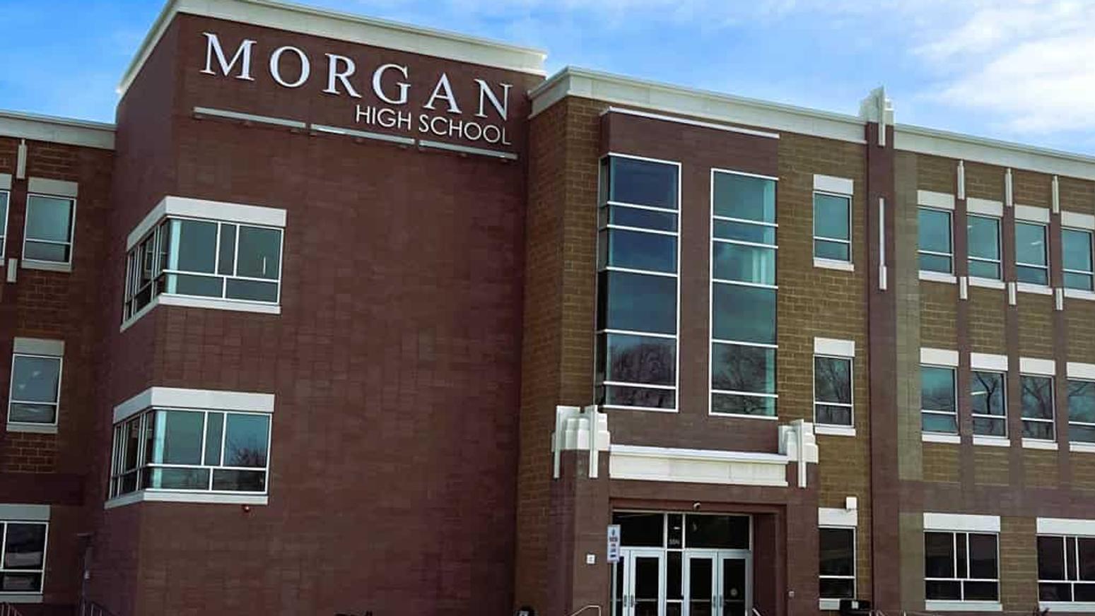 Morgan High School Schulgebäude