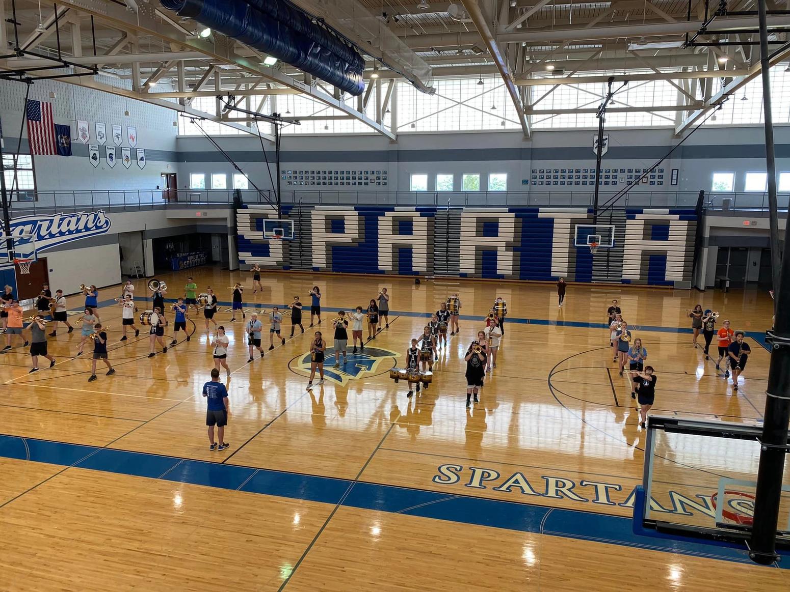 Sparta High School Sporthalle