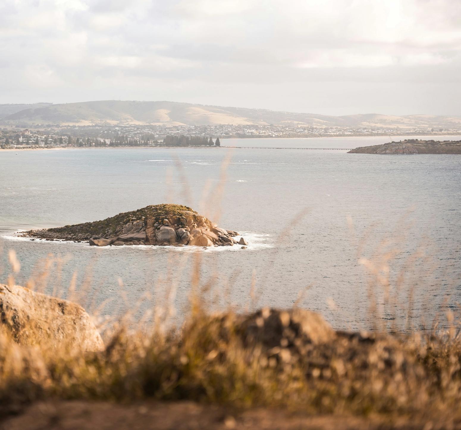Meer und Küste in der Nähe von Adelaide, Südaustralien