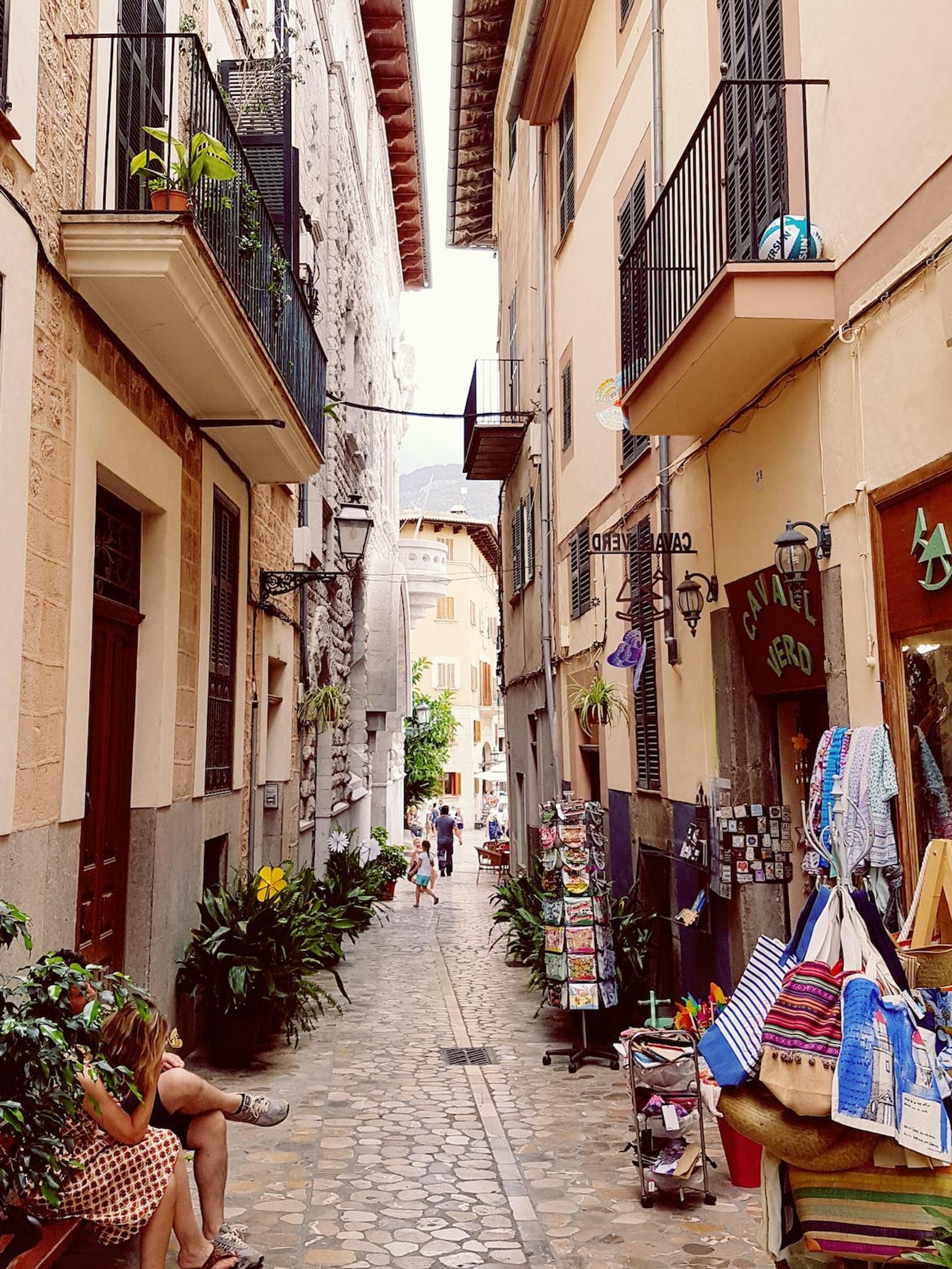 Spanische Seitenstraße