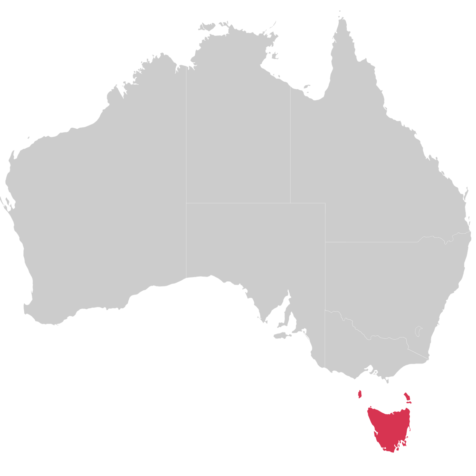 Tasmanien Location