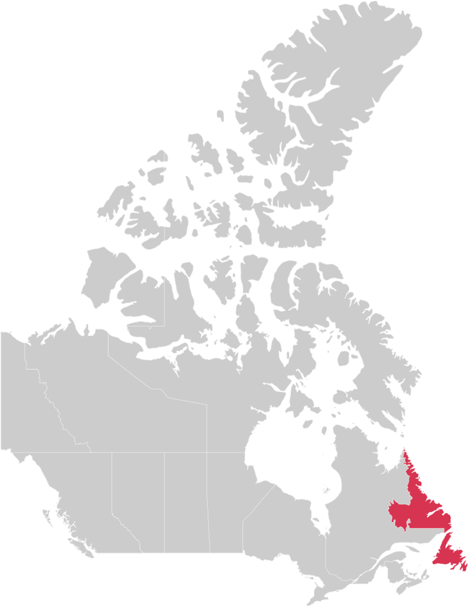Neufundland Location