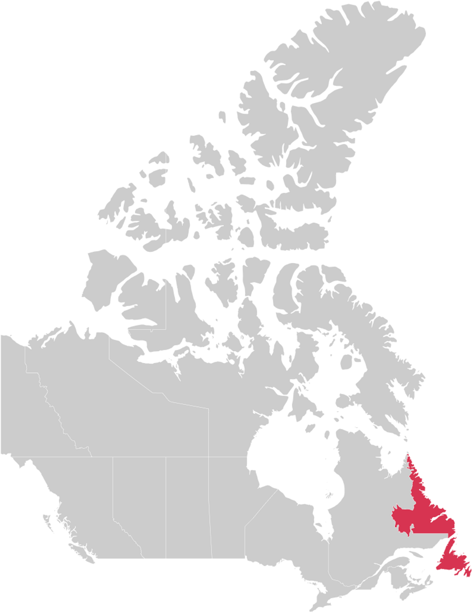 Neufundland Location