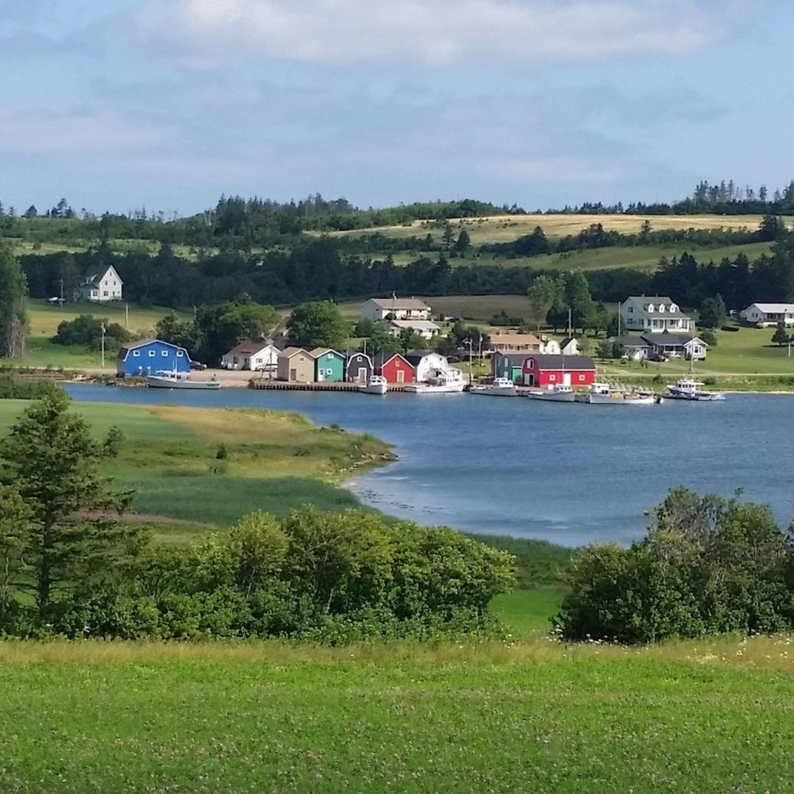 Landschaft Prince Edward Island mit See