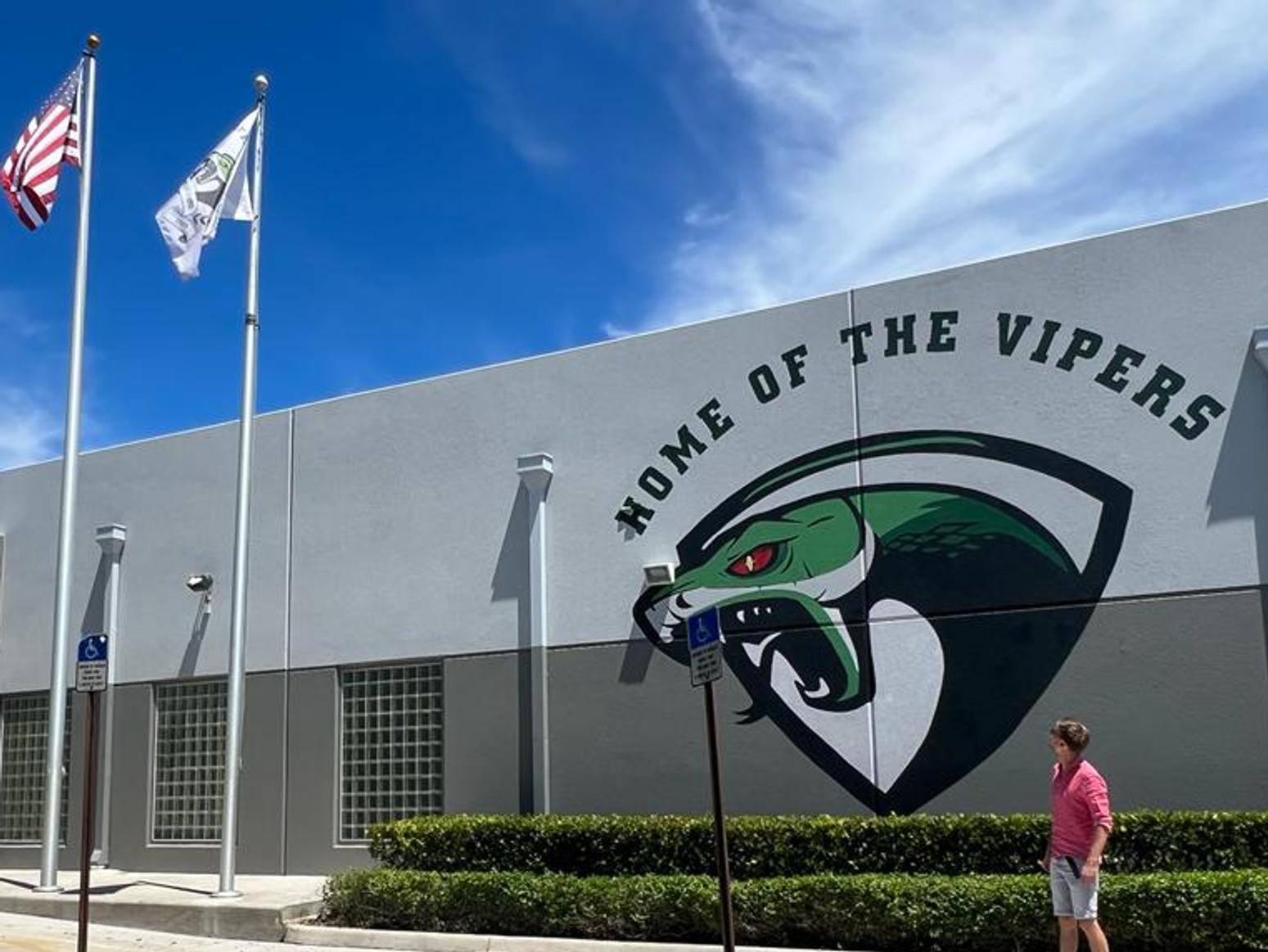 Miami Dade County School District Stadium Vipers Außenansicht