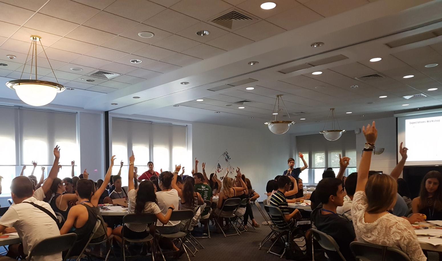 St. Anthony's High School Schüler Schülerinnen im Unterricht