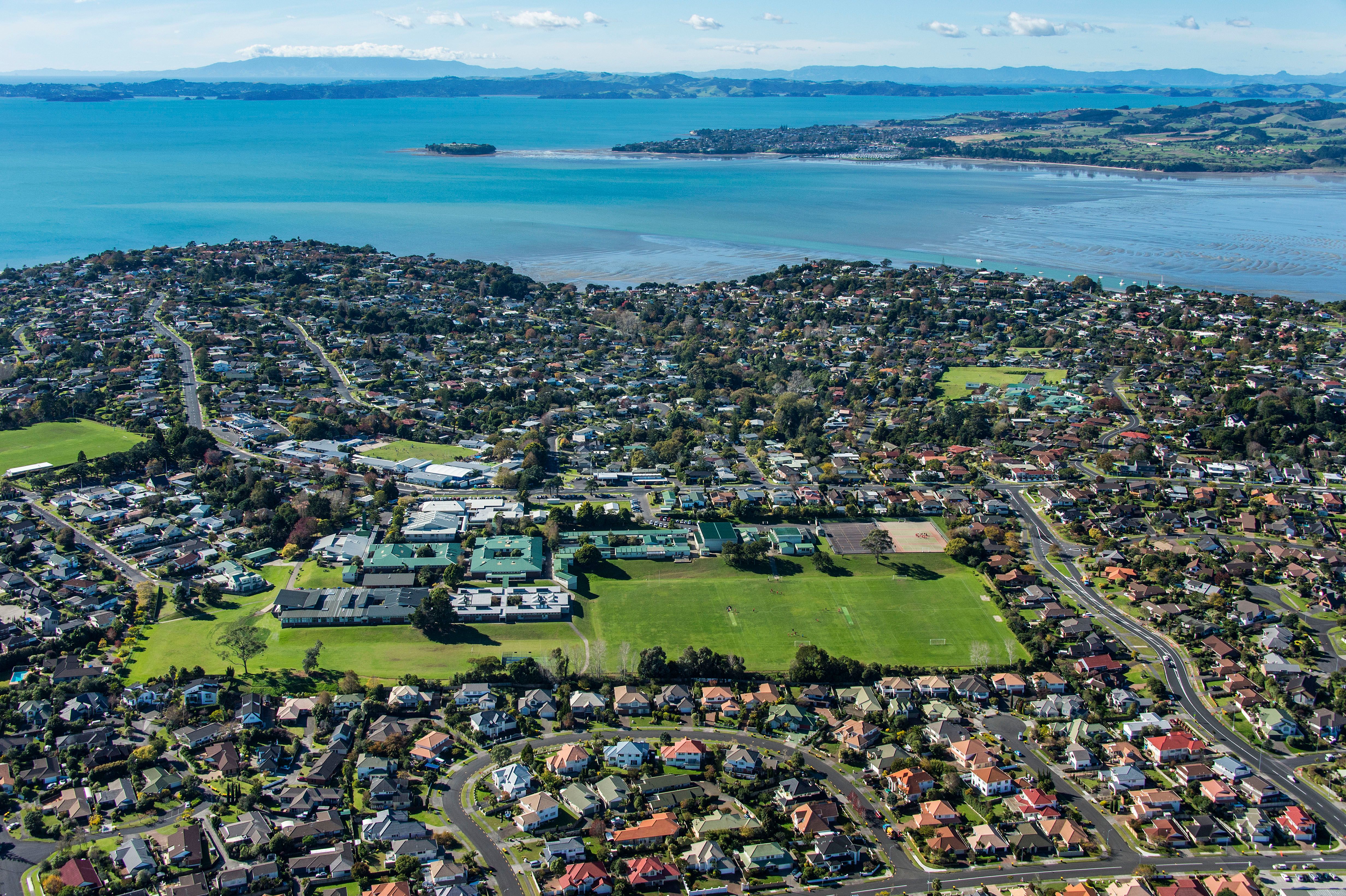 Howick College from above