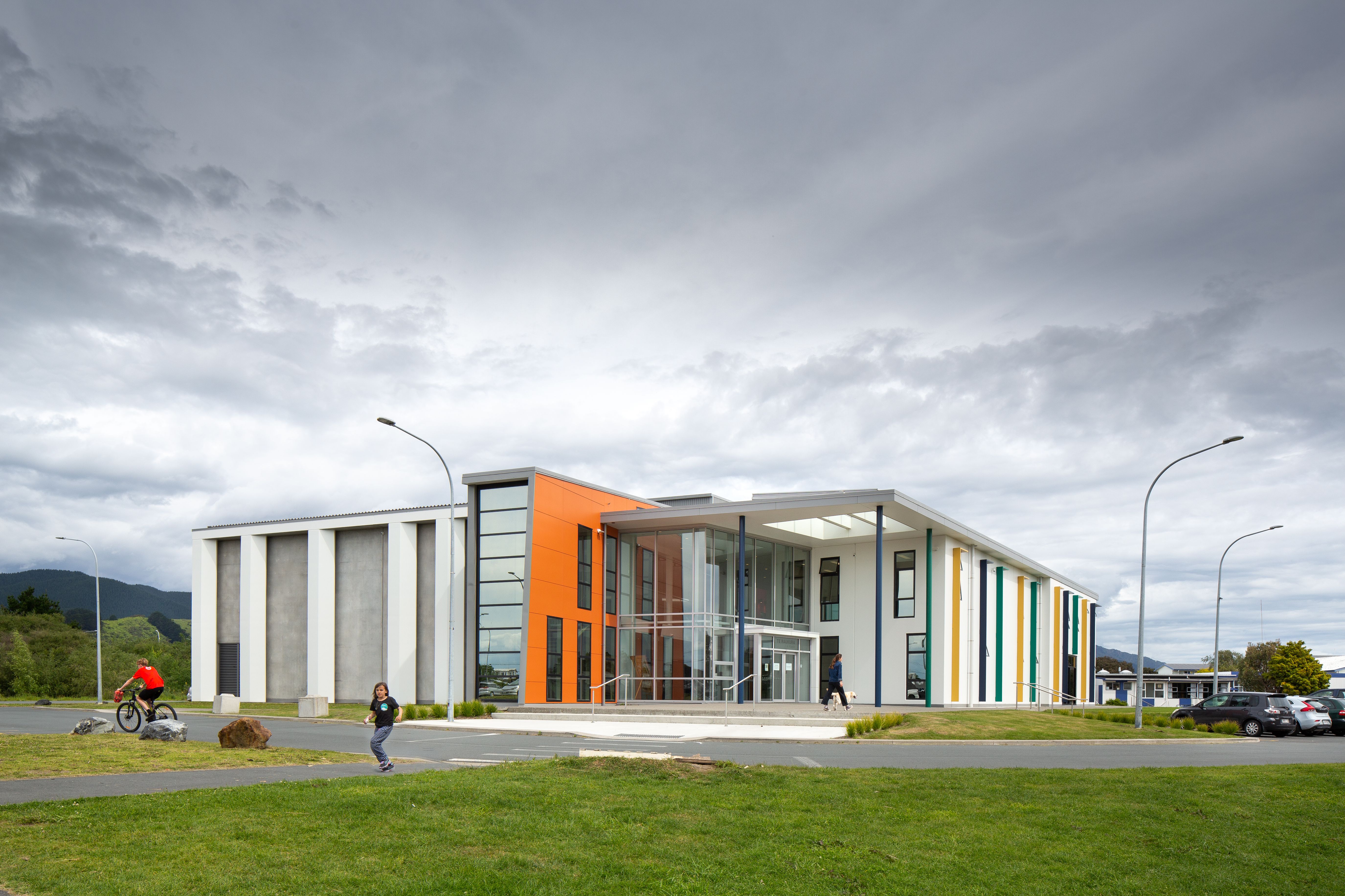 Schulgebäude des Kapiti Colleges