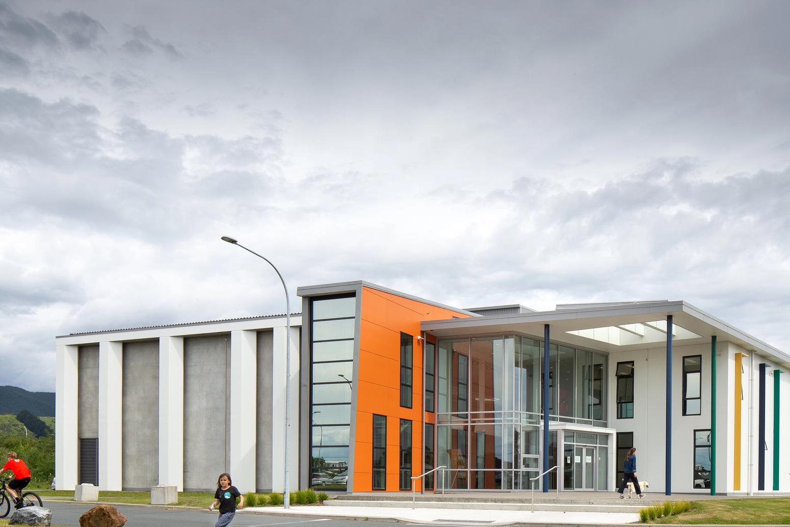 Schulgebäude des Kapiti Colleges