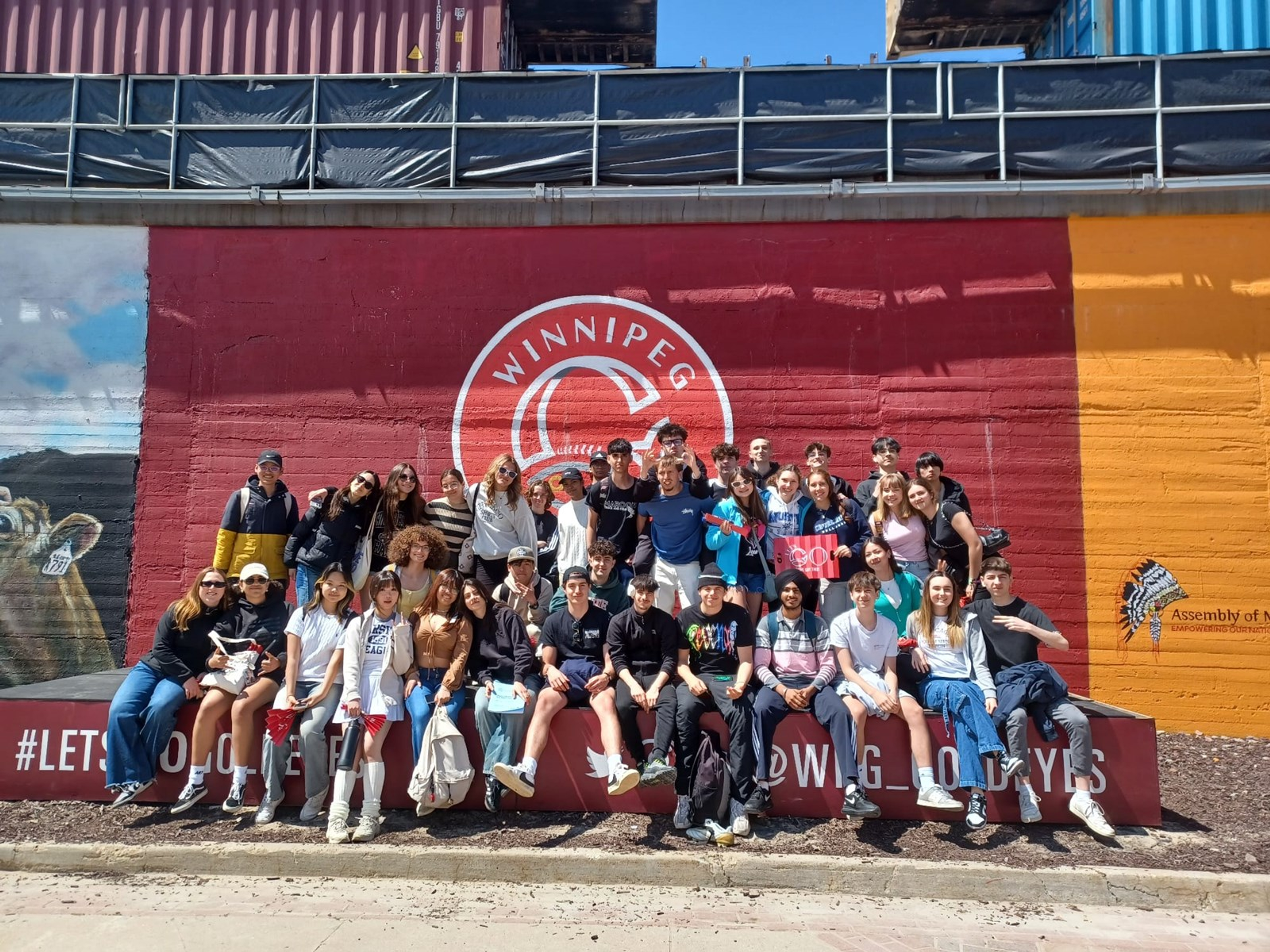 Schüler in der Winnipeg School Division