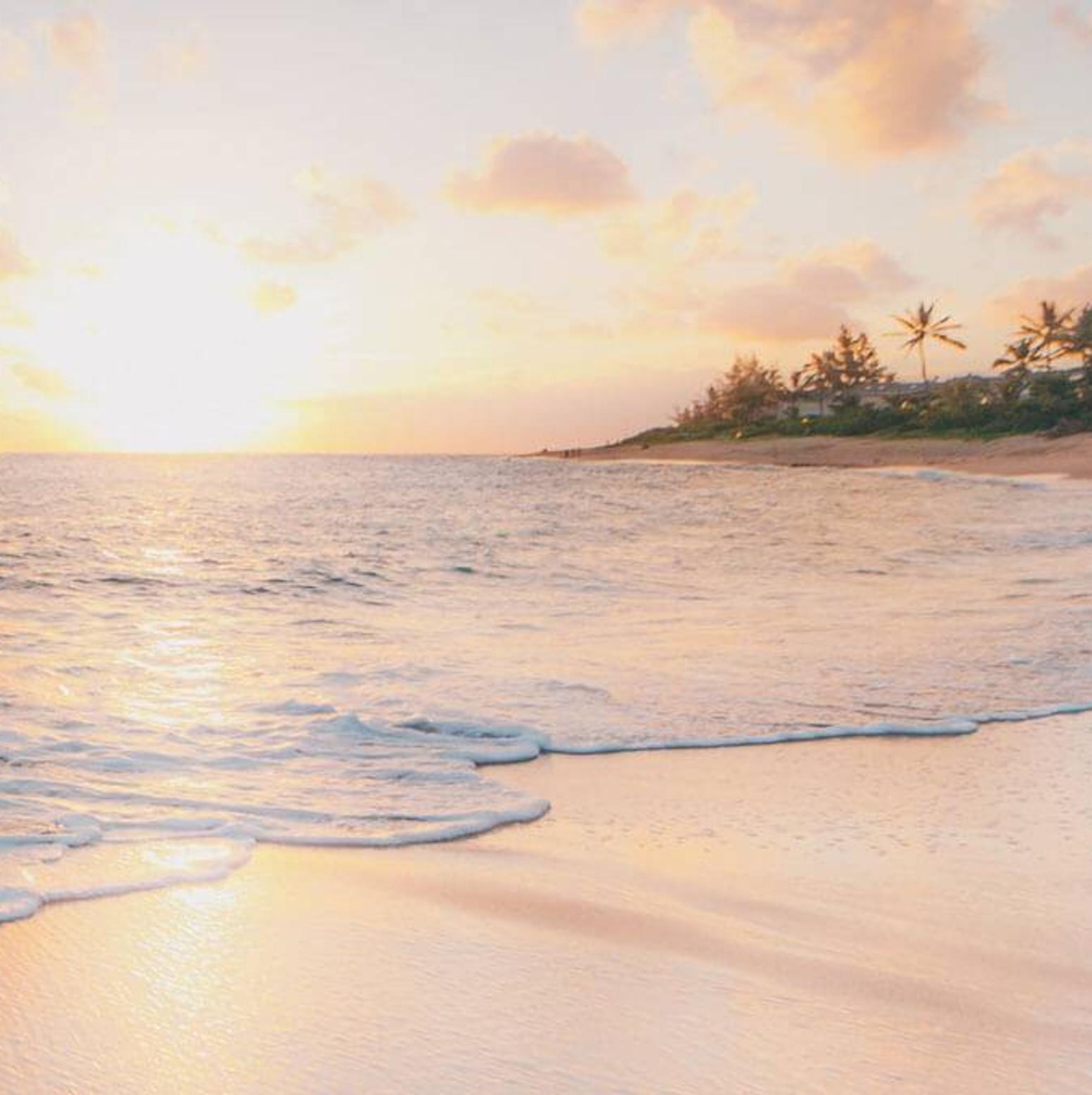 Bild von einem Strand