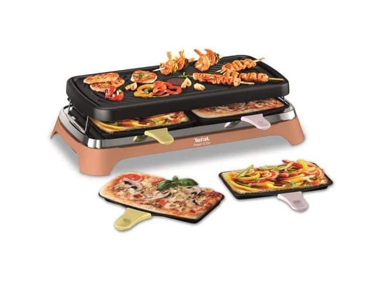 Test du TEFAL raclette / gril / plancha 8 personnes – Food & Co – RE651JF0