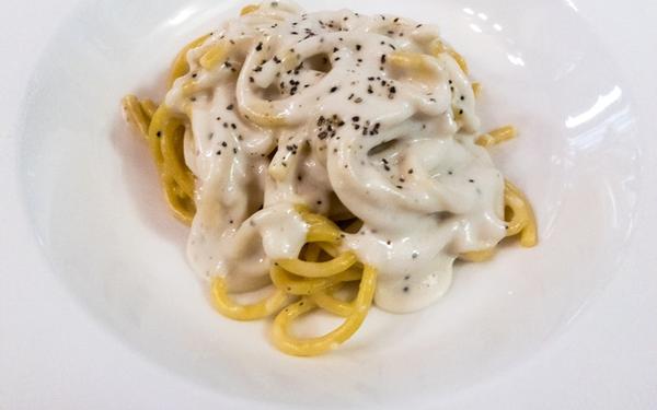 Bigoli cacio e pepe