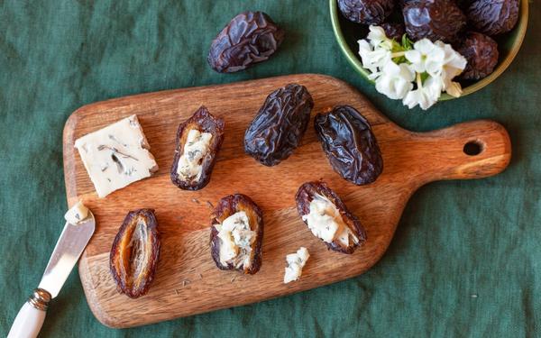 Dattes farcies au gorgonzola