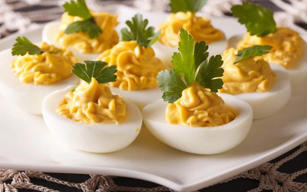 Recette oeufs mimosa à la moutarde