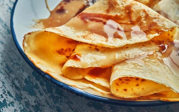 Crêpes au caramel