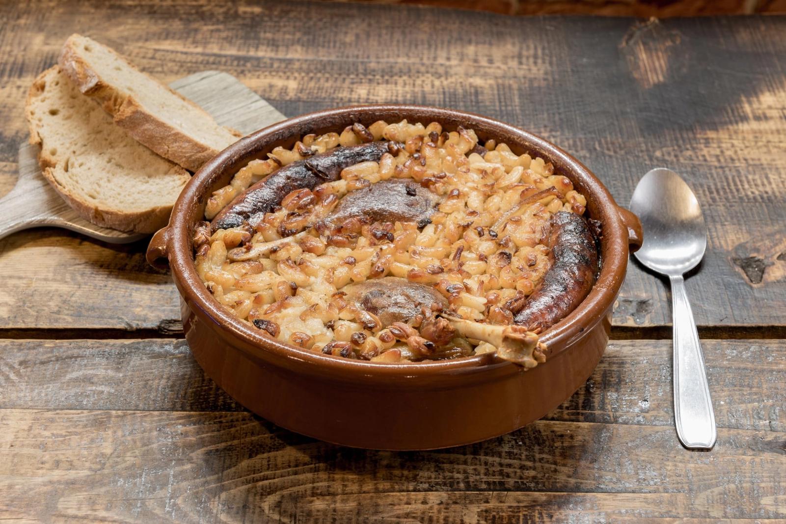 Cassoulet de Castelnaudary traditionnel maison